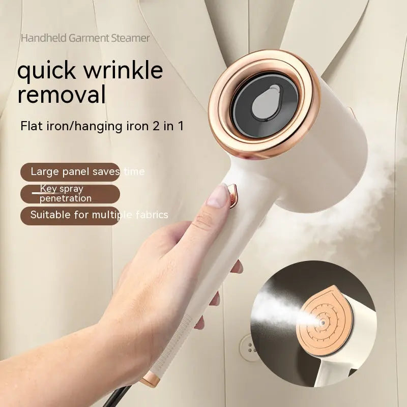 Mini Portable Handheld Garment Steamer Fabric Steam Iron For Clothes Travel Home Appliances Vertical US Plug Ironing Machine cjdropshipping