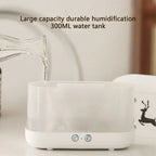 Elk Flame Humidifier Diffuser Mute Household Atmosphere Lamp Christmas Home Decorations cjdropshipping