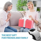 Intelligent Home Use Electric Intelligent Kneading Heating Knee Massager Rechargeable Pain Relief Infrared Laser Vibration Knee Massager cjdropshipping